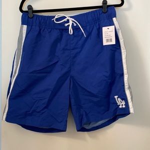 MLB LA Dodgers Swim Trunks